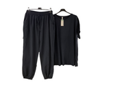 Joggings sæt med bukser og t-shirt